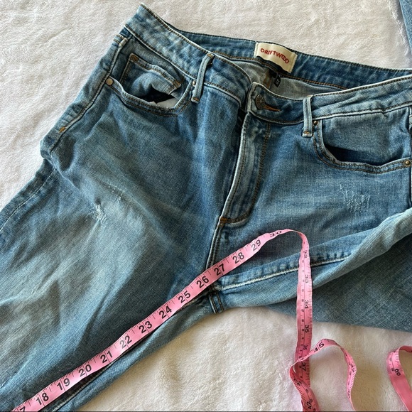 DRIFTWOOD Joyce High Rise Distressed Butterfly Jeans - Picture 7 of 7